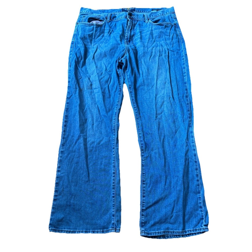 Lucky Brand 181 Relaxed Boot Jeans Mens 38x30 Medium Wash Blue Denim Y2K